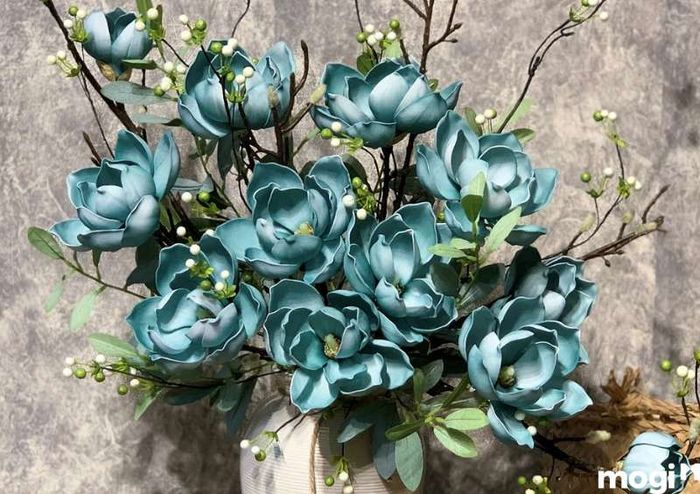 Hoa Mộc Lan xanh mang trong mình thông điệp về hy vọng, tượng trưng cho niềm tin vào một tương lai tươi sáng và đầy triển vọng.