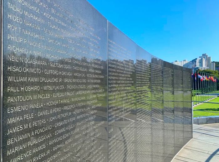 The United Nations Memorial Cemetery in Korea, on August 21.