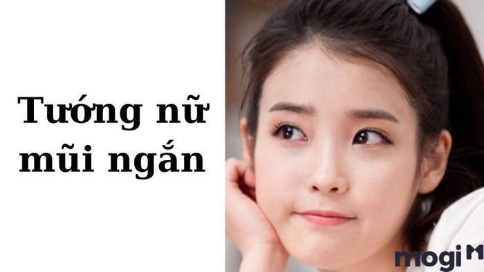Tướng mũi ngắn ở phụ nữ