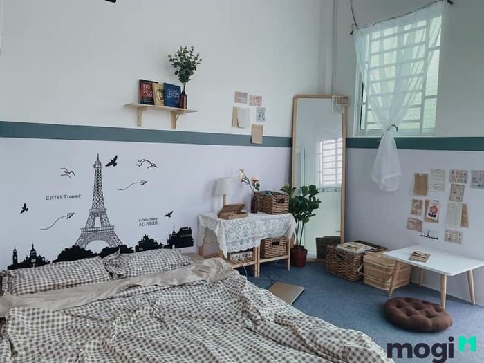 Trang trí phòng trọ không gác