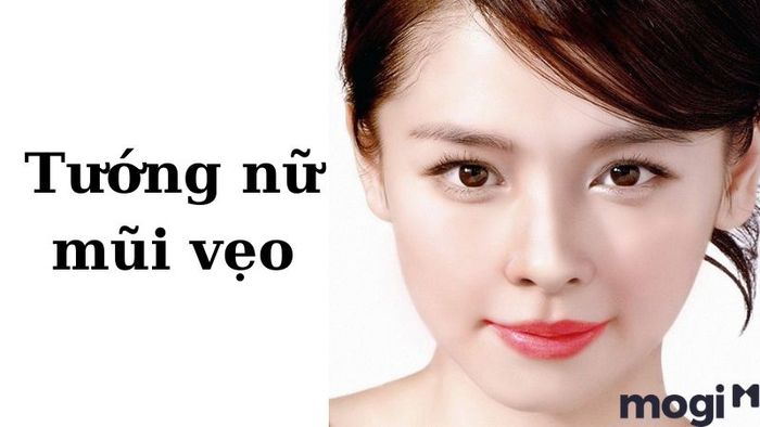 Tướng mũi vẹo ở phụ nữ