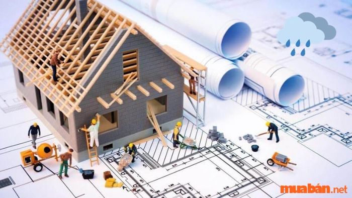 Thời gian xây dựng cho gia chủ tuổi Quý Sửu - Mùa mưa