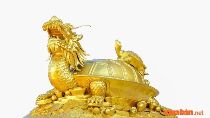 Với đặc tính mang trọng lượng nặng, long quy có khả năng xua đuổi sát khí xấu, bảo vệ sự an toàn và trấn trạch cho ngôi nhà.
