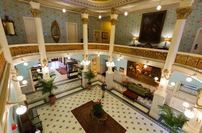 The Menger Hotel in San Antonio, Texas, is believed to be home to several resident ghosts.