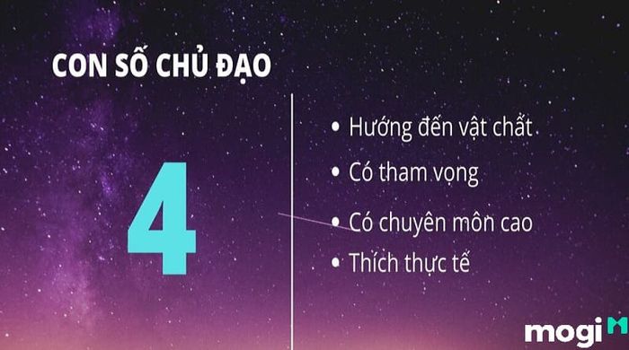 Thần số học số 4