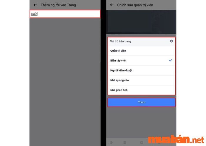 Hướng dẫn thêm quản trị viên cho Fanpage