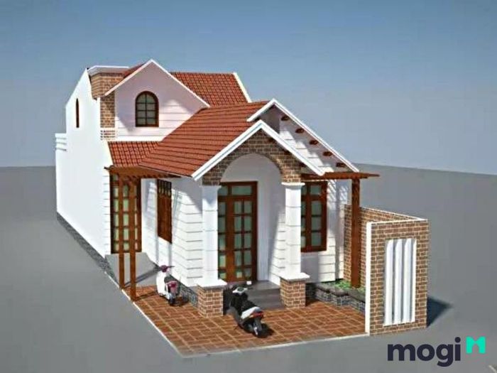 Nhà cấp 4 giá rẻ, phù hợp với nhu cầu sử dụng cơ bản nhưng vẫn đảm bảo tiện nghi.