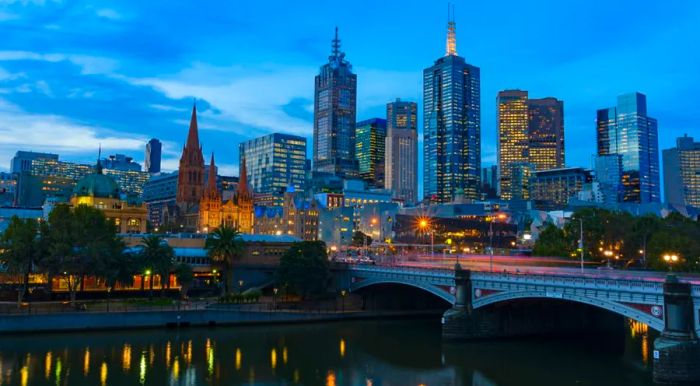 Melbourne often ranks highly in global surveys of the 'most livable cities.'