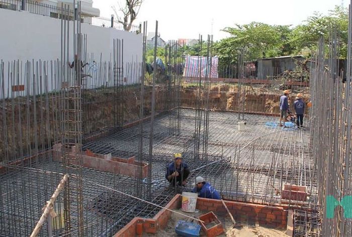 Cấu trúc của móng bè