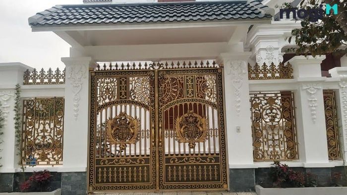 Mẫu thiết kế trụ cổng ấn tượng