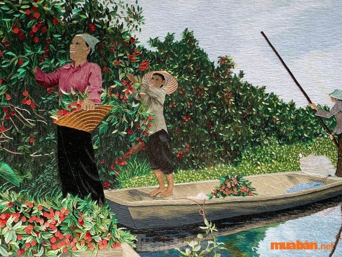 Làng thêu Xuân Nẻo