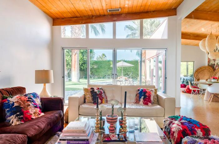 Is it SoCal or Morocco? In this Racquet Club Estates home, you’ll experience a blend of both.