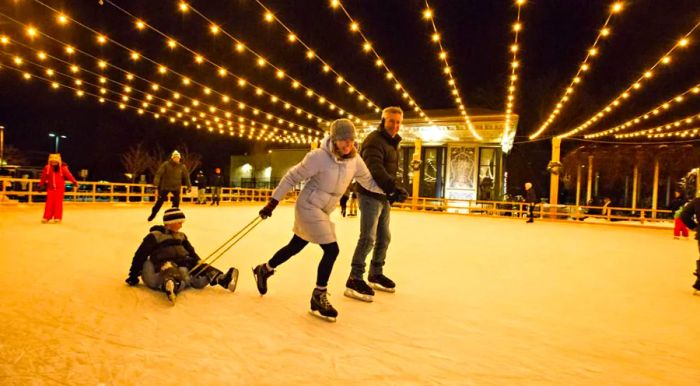 WinterSkate at Central Park Ice Skating Rink