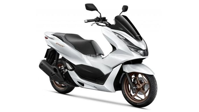 Honda PCX màu Trắng Pearl Metallioid White sang trọng