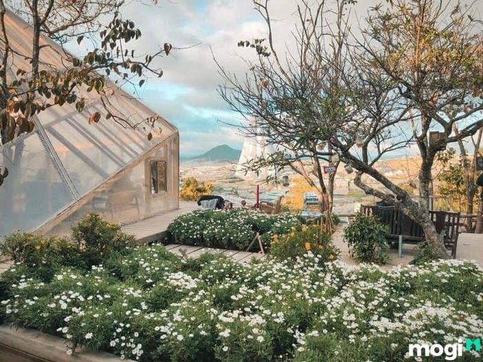 Đường đến tiệm cà phê Túi Mơ To rất dễ tìm.