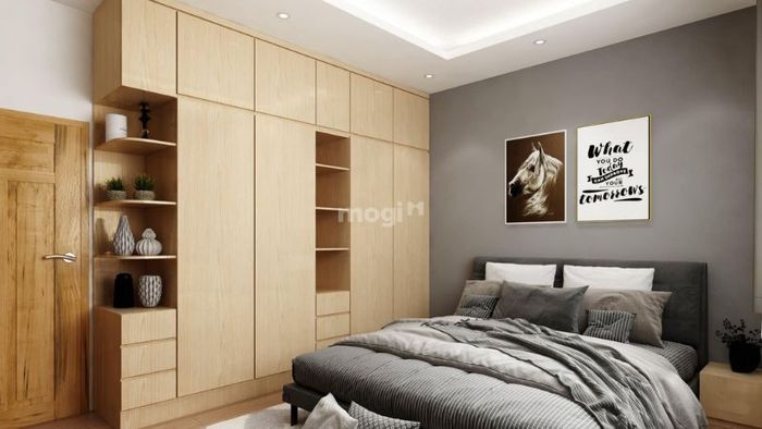Tủ quần áo giúp không gian thêm phần tiện nghi