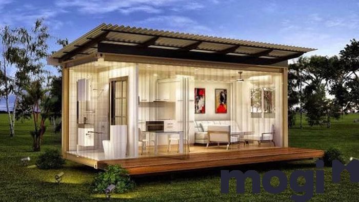 Nhà di động mang đến một không gian sống tiện nghi, hiện đại và đầy đủ các thiết bị cần thiết