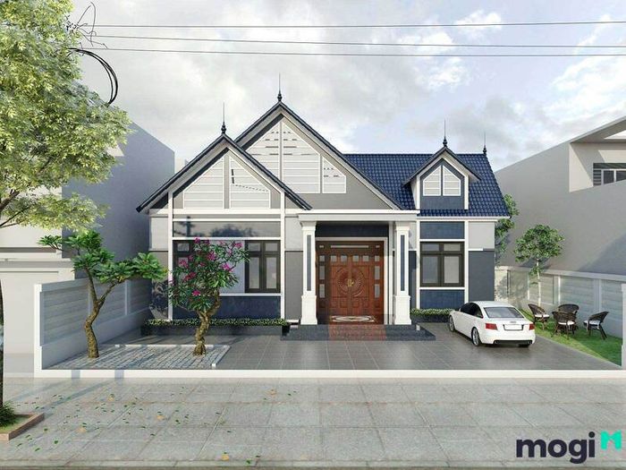 Một mẫu thiết kế mái thái mang đậm phong cách châu Âu