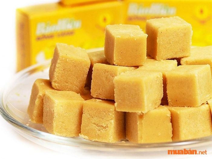 Bánh đậu xanh với hương vị thơm ngon đặc trưng