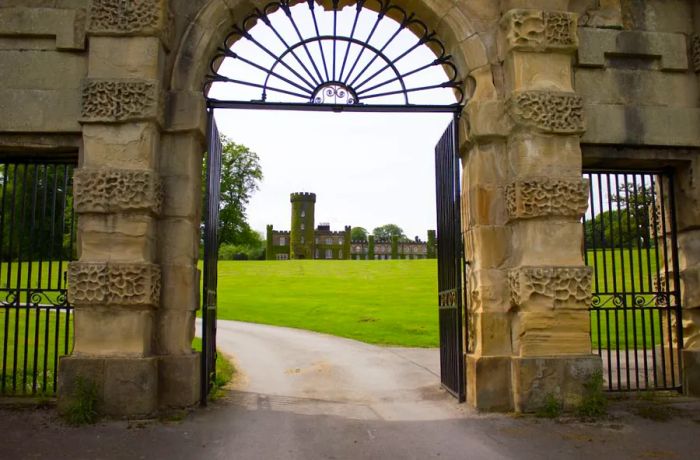 At Swinton Park, guests will feel as though they’ve stepped straight into a scene from a Jane Austen novel.