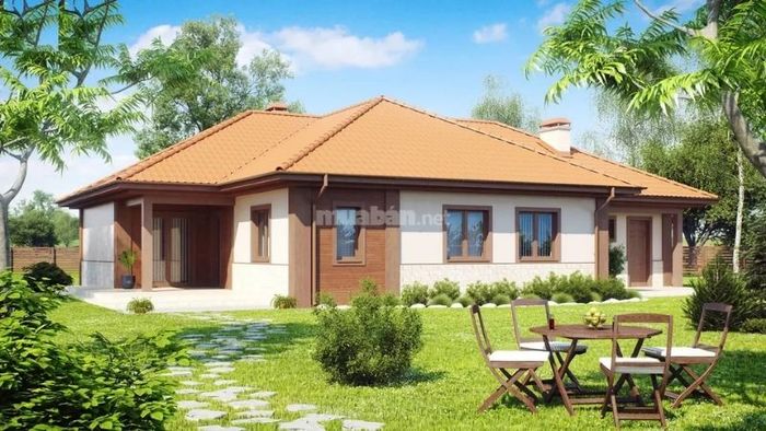 Thiết kế đơn giản nhưng đầy đủ các tiện nghi cơ bản, đáp ứng nhu cầu sinh hoạt của gia đình.
