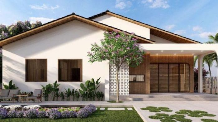Nhà cấp 4 có kết cấu bền vững và tuổi thọ kéo dài khoảng 30 năm