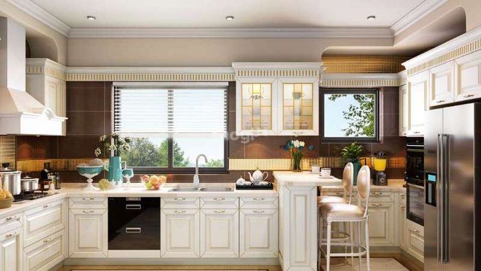 Nhà hướng Tây Bắc không nên để góc nhọn chiếu vào bếp để tránh gây ra những bất lợi về tài chính và sức khỏe cho gia đình.