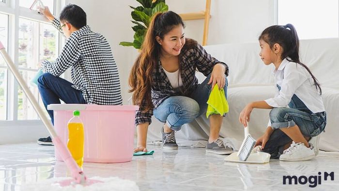 hoạt động chuẩn bị đón tết