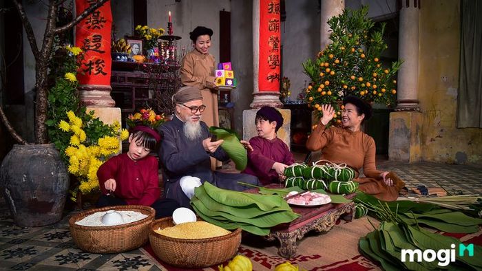hoạt động chuẩn bị tết
