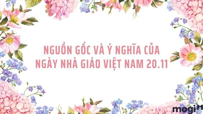 Ngày Nhà giáo Việt Nam – Dịp Tôn Vinh Người Thầy
