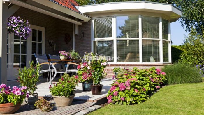 Nhà sân vườn cấp 4 mang phong cách châu Âu
