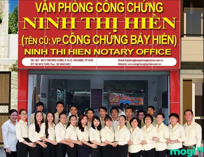 Văn phòng công chứng tại quận Tân Bình
