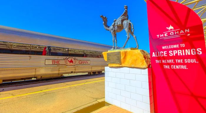 Australia’s iconic Ghan train is named after the Afghan camel drivers who traversed the country's interior in the 19th century.