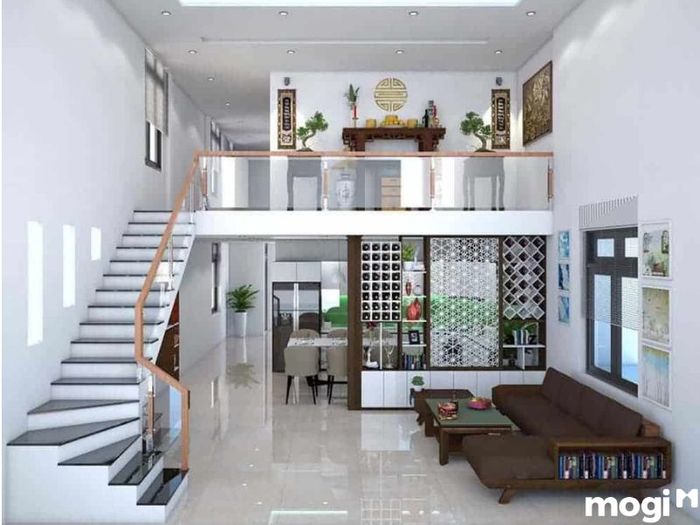mẫu nhà ống 1 tầng đẹp 5x20