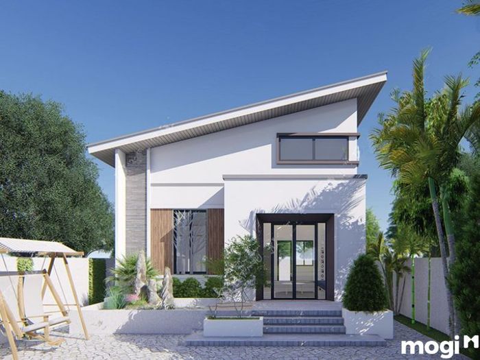 mẫu nhà ống 1 tầng đẹp 5x20