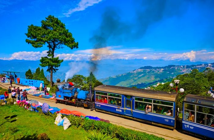 The Darjeeling Himalayan Railway is affectionately called 