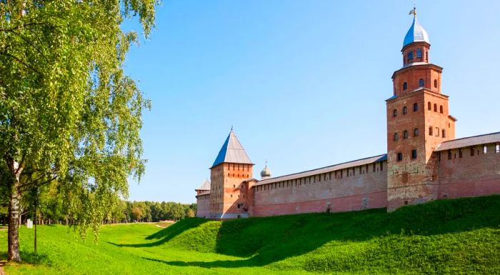 While not as famous as Moscow's Kremlin, Novgorod's fortress offers a much more authentic medieval atmosphere.