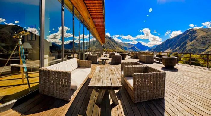 Rooms Hotel Kazbegi is the ideal place to rest your weary head after a day spent hiking the rugged landscape.