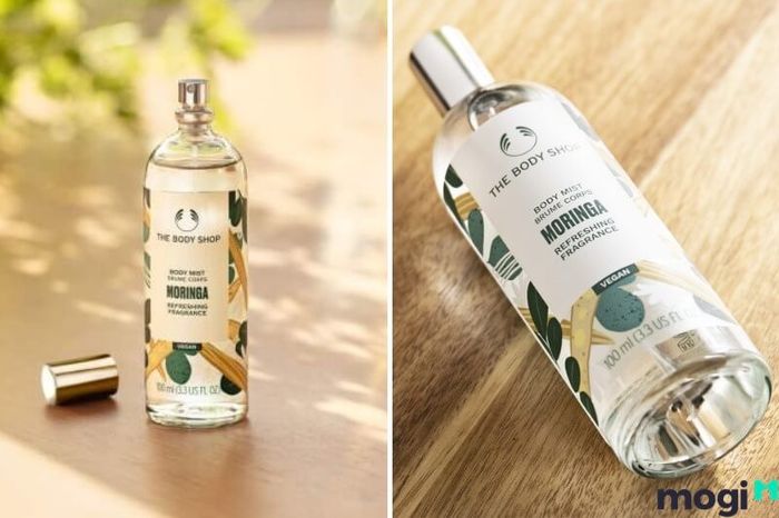 Body Mist Moringa mang đến mùi hương thuần chay nhẹ nhàng, tựa như làn gió thoảng qua, rất thích hợp để sử dụng mỗi ngày.