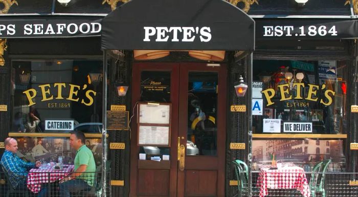 Celebrities like Jimmy Fallon are regulars at Pete’s Tavern, a New York classic.