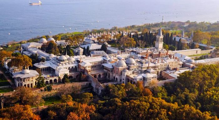 Istanbul's vast Topkapi Palace, once the heart of the Ottoman Empire, now serves as a museum showcasing the splendor of its royal history.