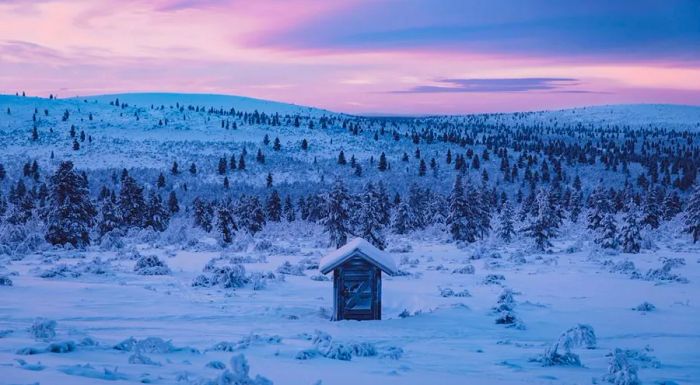 Urho Kekkonen National Park, named after Finland’s longest-serving president, is located in Lapland, a region that also spans parts of Sweden and Norway.