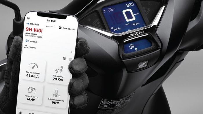 Tiện ích kết nối Bluetooth với điện thoại trên SH 2024