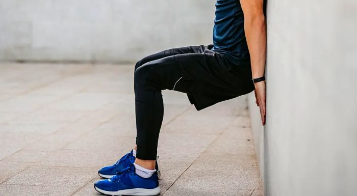 Wall sits are an effective exercise for activating and strengthening the muscles in the lower body.