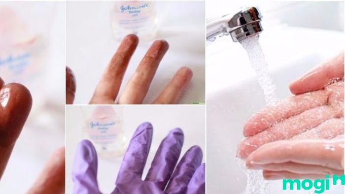 cách tẩy thuốc nhuộm tóc dính trên da