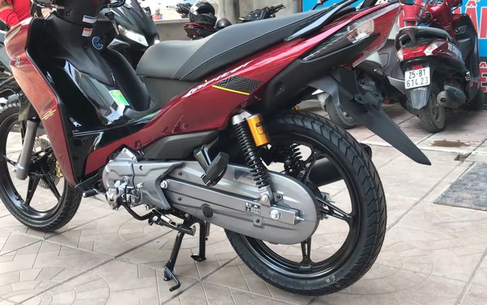 Thiết kế thân dưới xe Yamaha Jupiter FI 2023