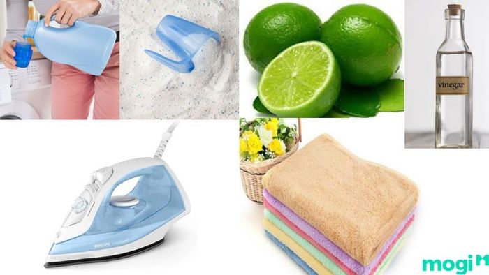 Dụng Cụ Cần Thiết Để Tẩy Rỉ Sét Trên Quần Áo