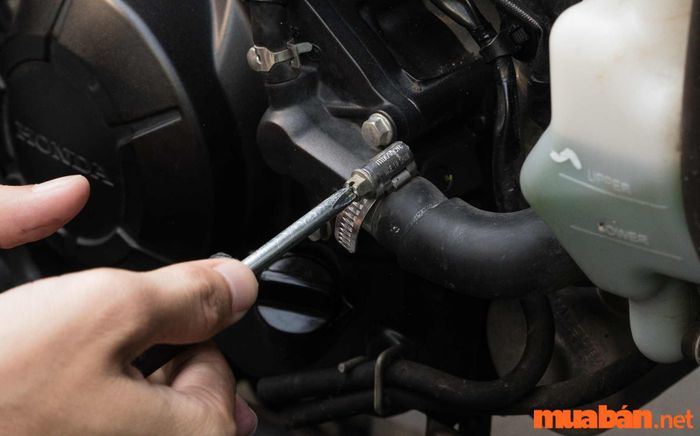 Xe Honda sử dụng hệ thống làm mát bằng
