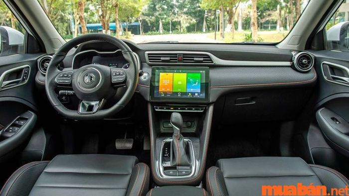 Không gian nội thất của xe MG