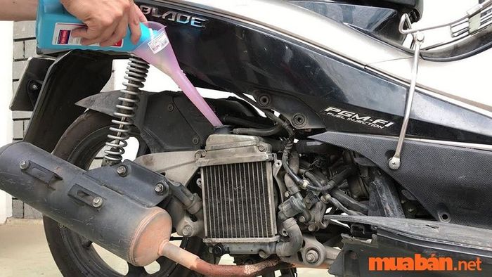 Xe Honda sử dụng hệ thống làm mát bằng